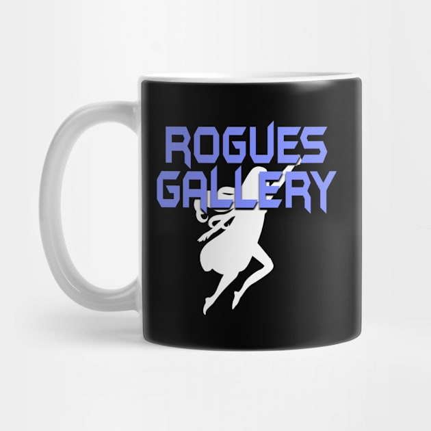 ROGUES GALLERY Female (White Silhouette) by Zombie Squad Clothing